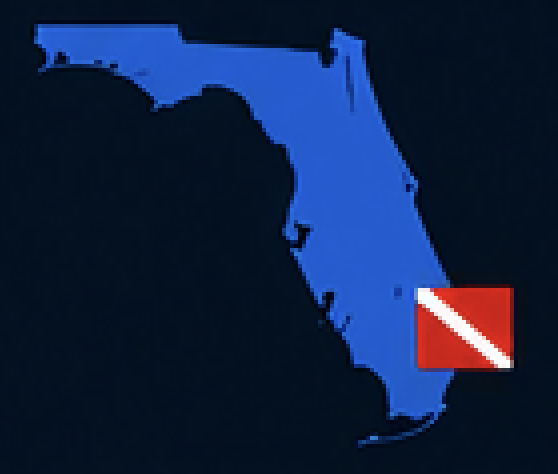 Florida dive flag icon for item 26