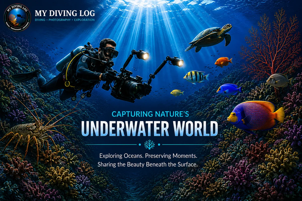 My Diving Log underwater photography hero